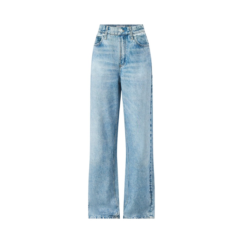 Miramar Wide Leg Trouser Blue