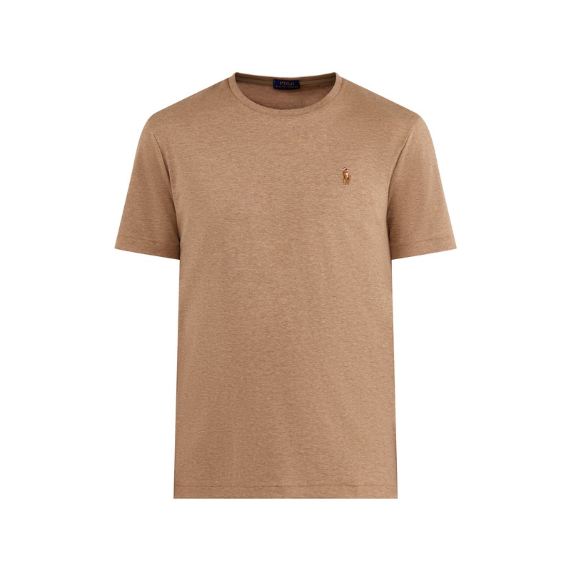 Pima Soft Touch Cotton T-Shirt Tan
