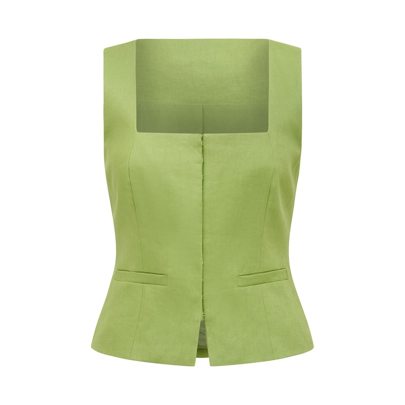 Posey Square Neck Waistcoat