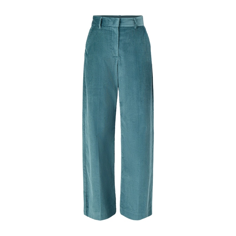 Tania Cord Wide Leg Trouser Blue
