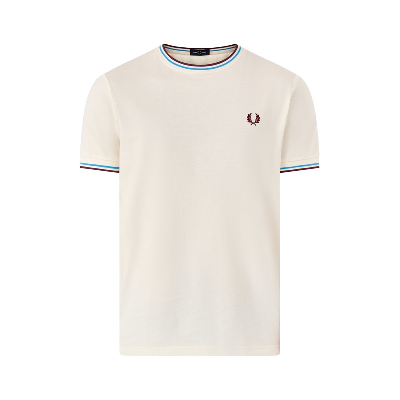 Twin Tipped Cotton T-Shirt White