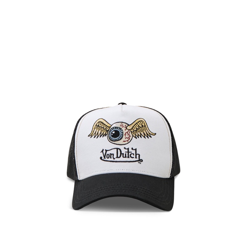 V Dutch Cap Eyeball White