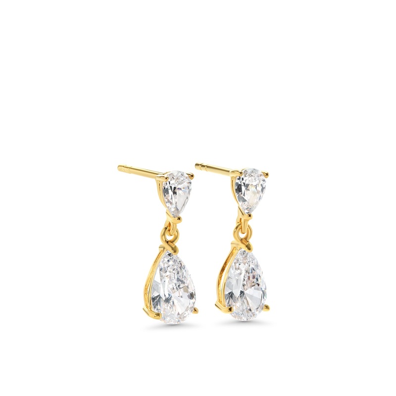 Baby Arabella Earrings Gold Vermeil Gold