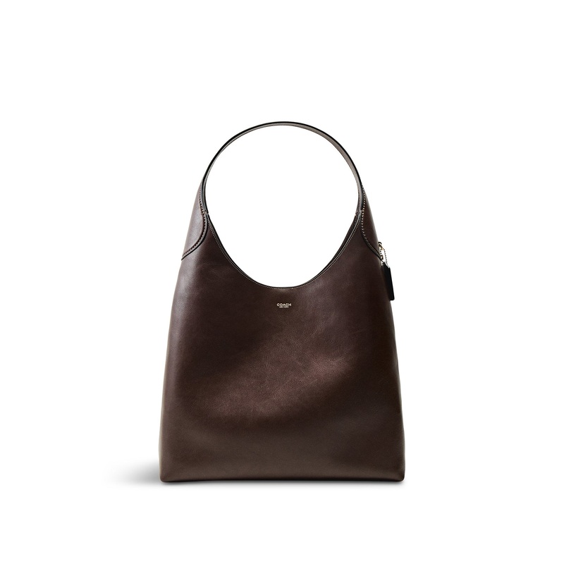 Brooklyn Shoulder Leather Bag 39 Maple