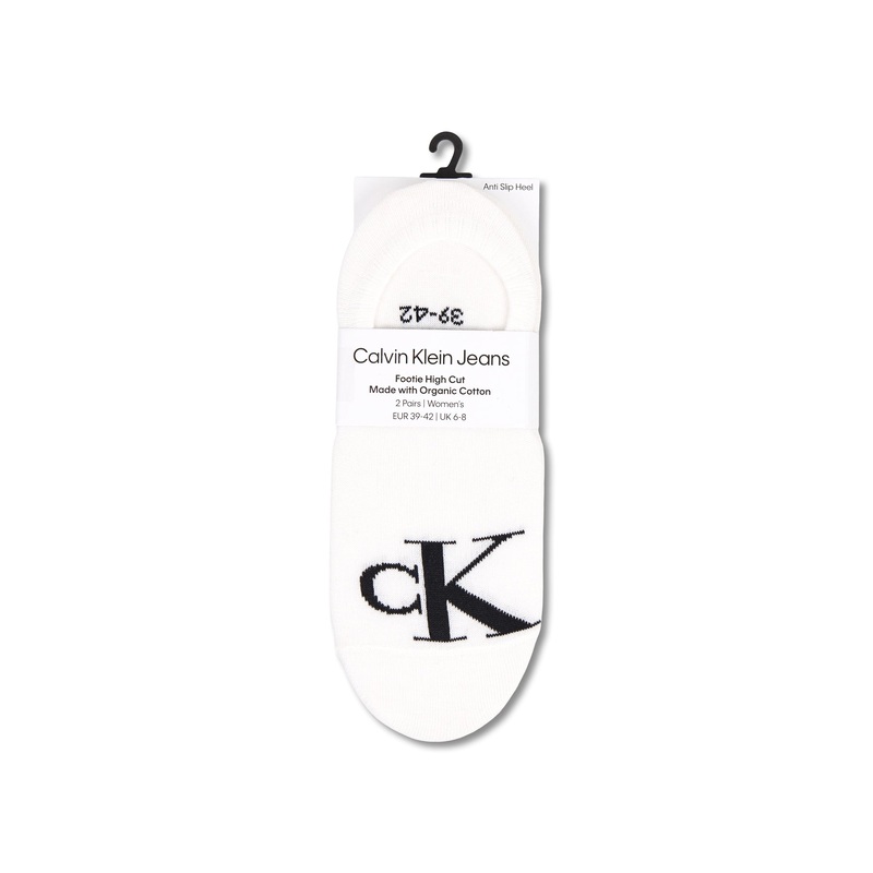 CKJ Women Foot High Cut 2P Monogram