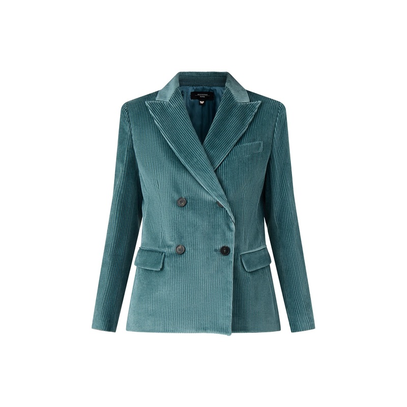 Katanga Cord Double Cotton Breasted Blazer