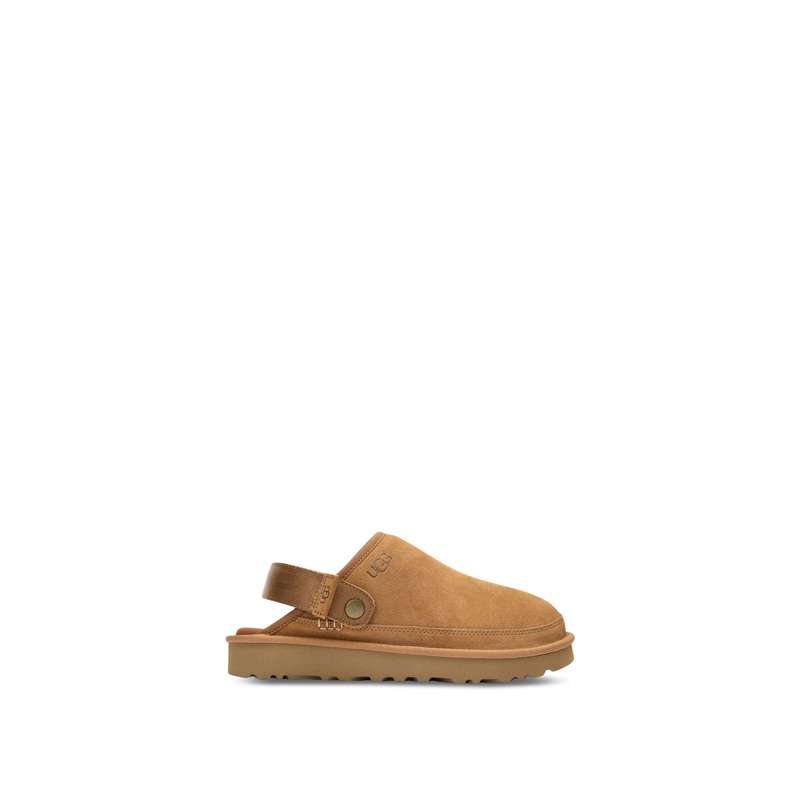 Mens Ugg Golden Coast Clog Sandals Brown