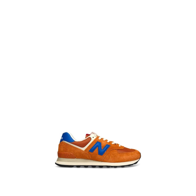 New Balance 574 Trainers Orange
