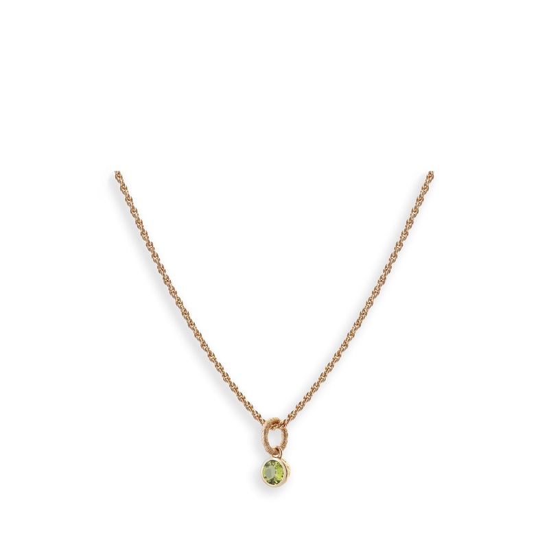 Peridot Birthstone Necklace