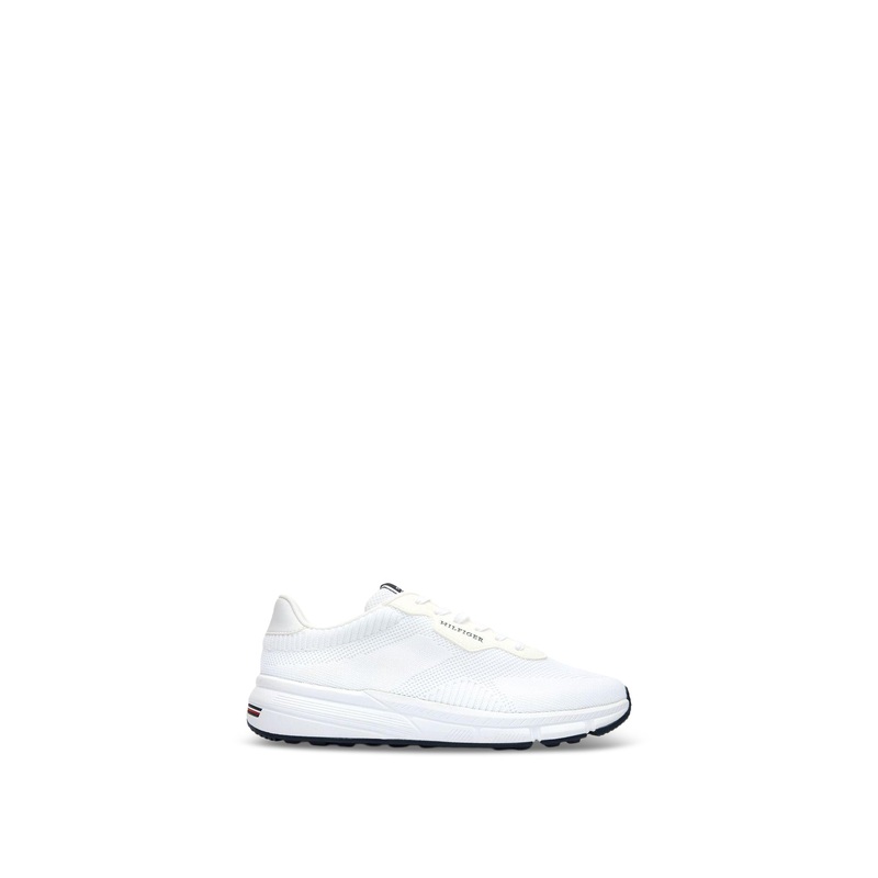Tommy Hilfiger Lightweight Knit Trainers White