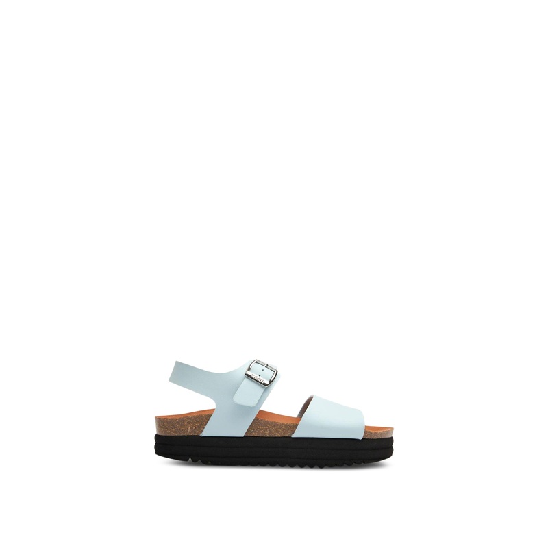 V.Gan Vegan Clove Footbed Sandals Blue