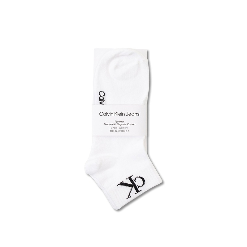 Women Quarter 2P Monogram Socks