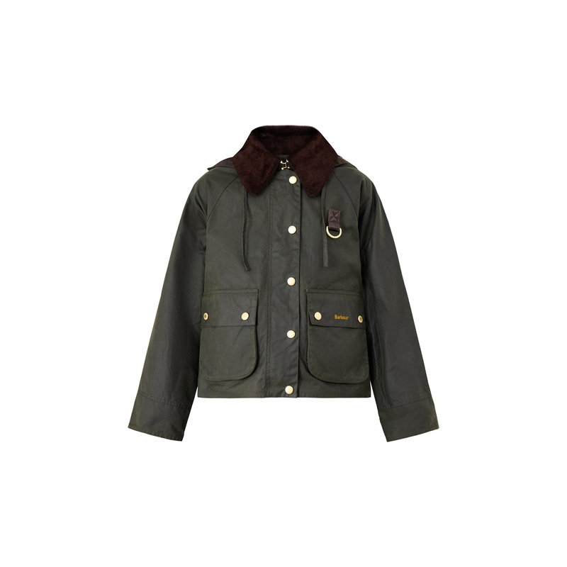 Womens Barbour Reighton Wax Jacket Fern