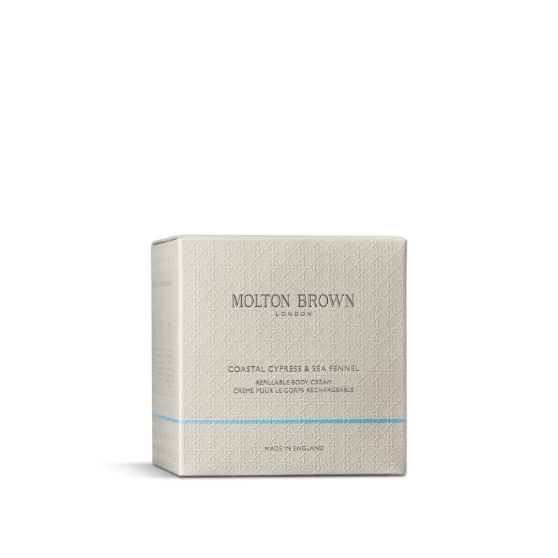 Coastal Cypress and Sea Fennel Refillable Body Cream 200ml