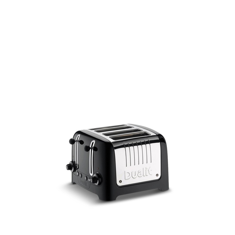 Dualit 4 Slot Lite Toaster Black