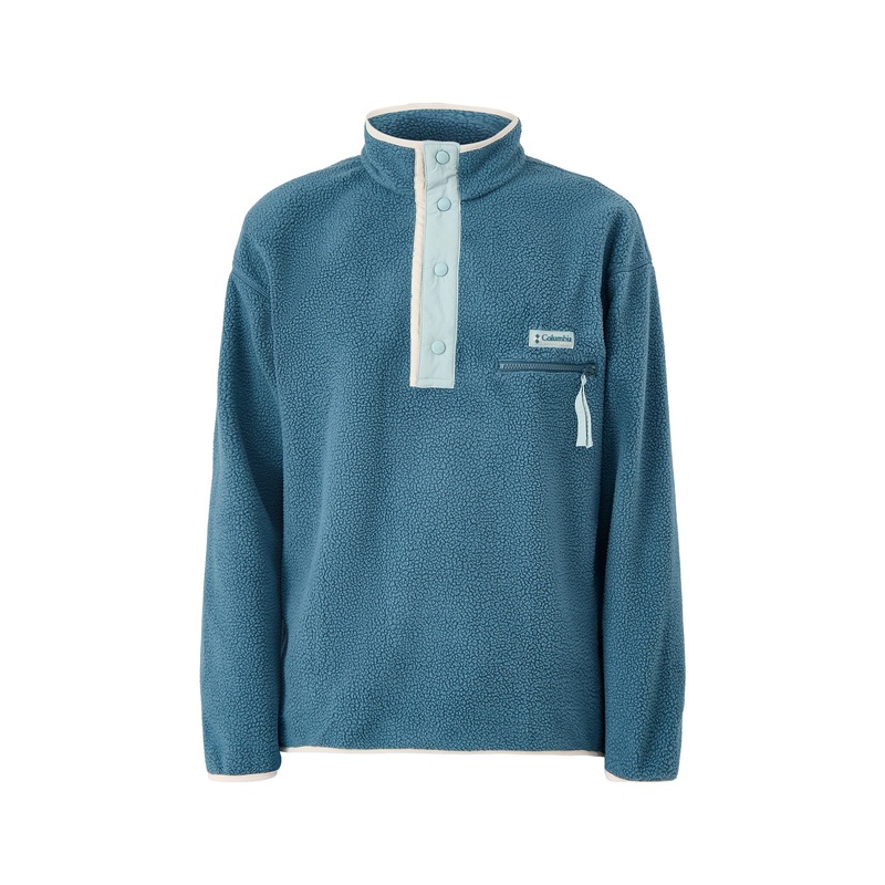 Helvetia II Half Snap Sweatshirt Blue