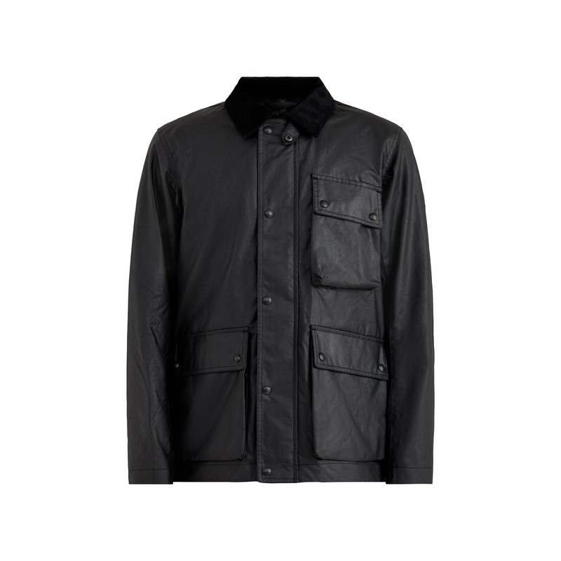 Incline Wax Jacket Black