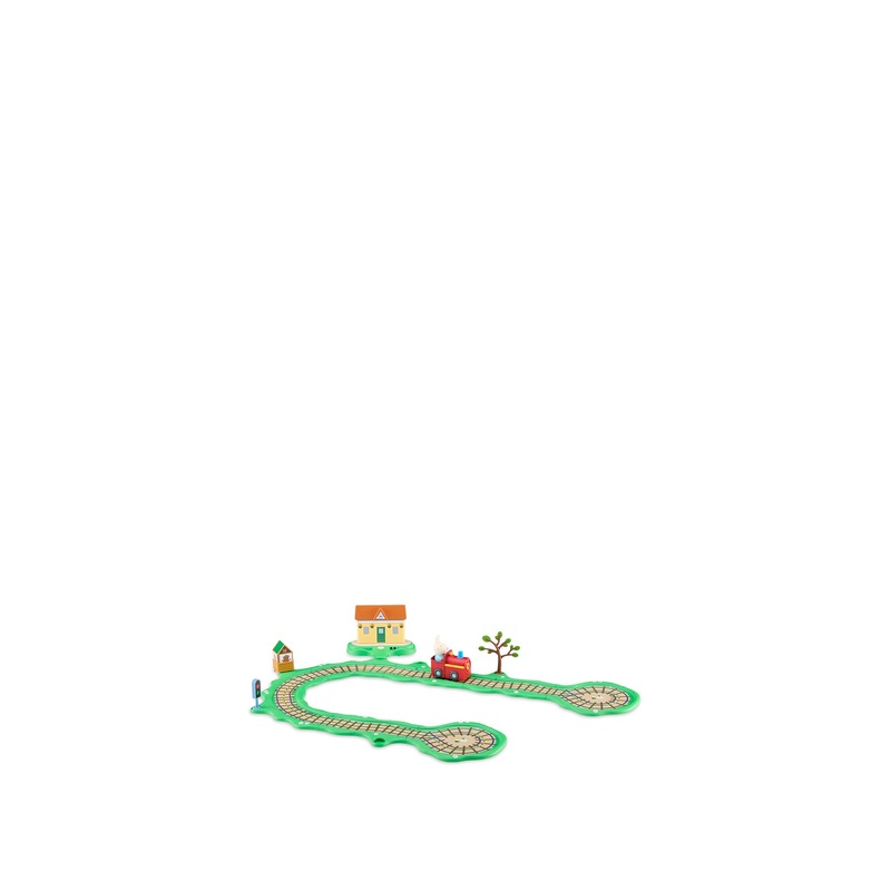 Peppa Pig Whizz Around Clickety Clack Train Set