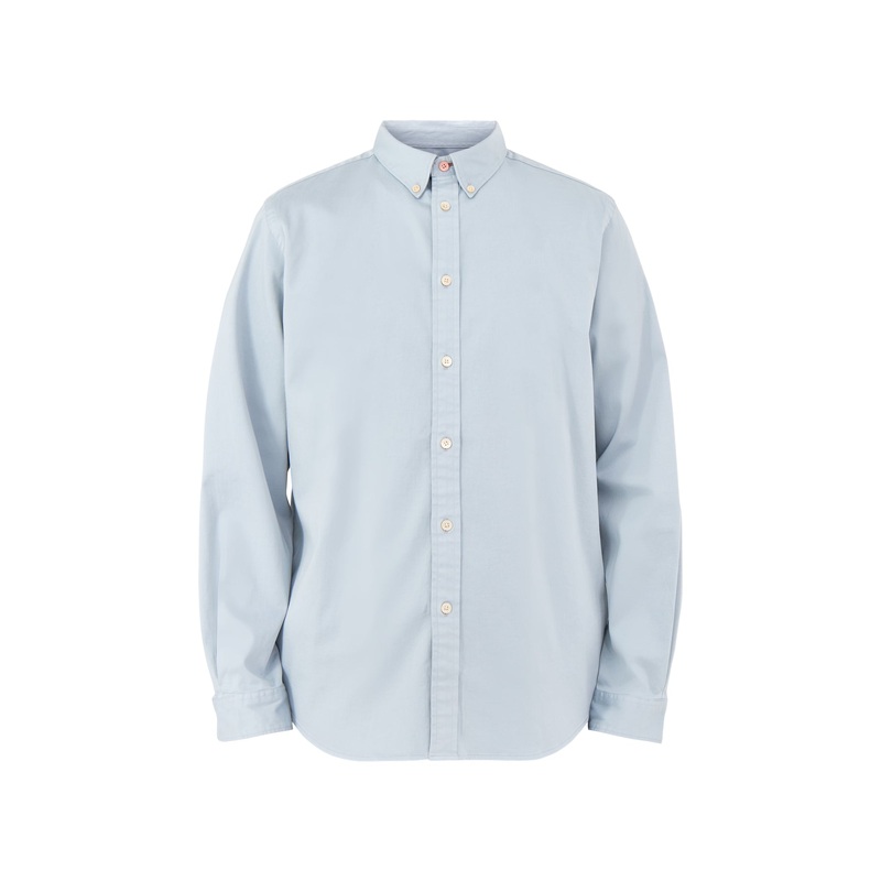 Soft Touch Cotton Shirt Blue