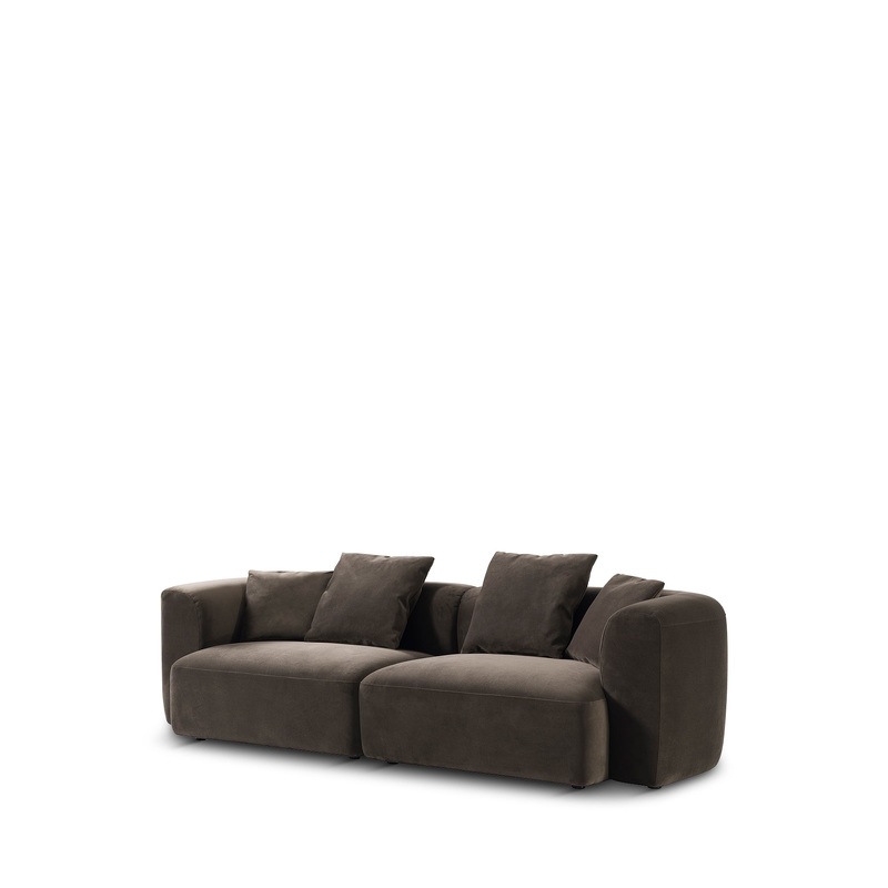 Wicklow Sofa In Brown Velvet