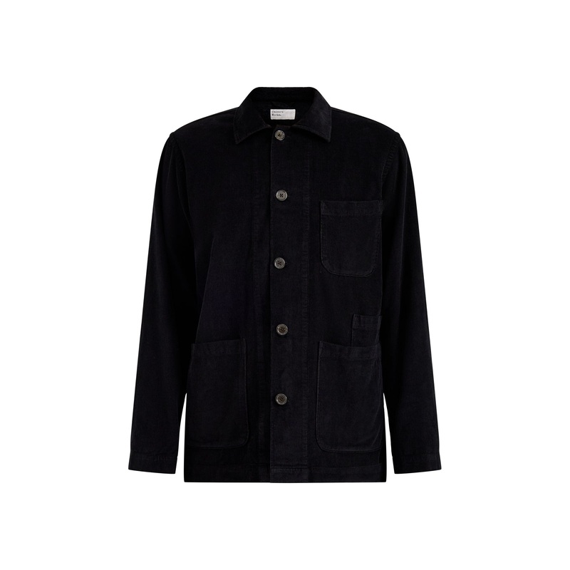 Bakers Cotton Overshirt Black