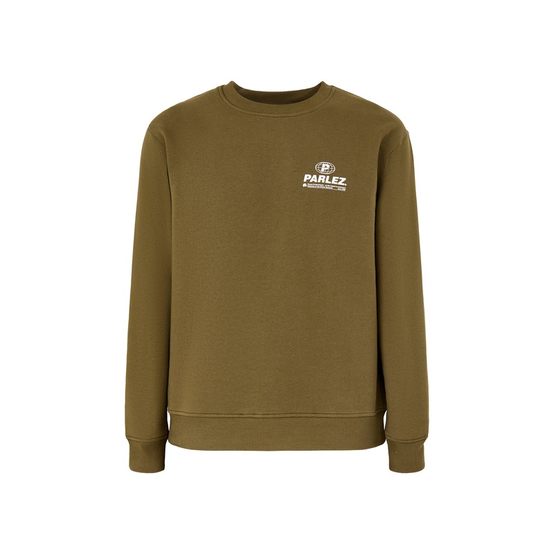 Club Cotton Sweatshirt Tan