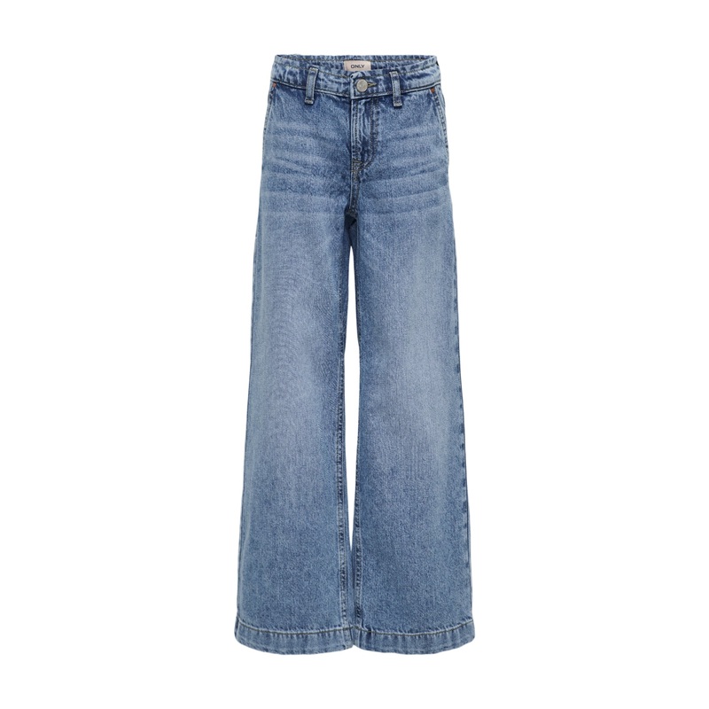 Comet Wide Leg Denim Medium Blue Denim