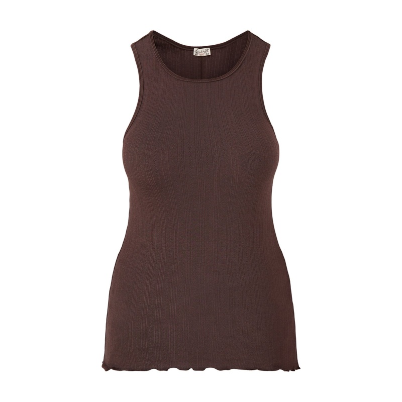 Fresh In Love Tank Brown