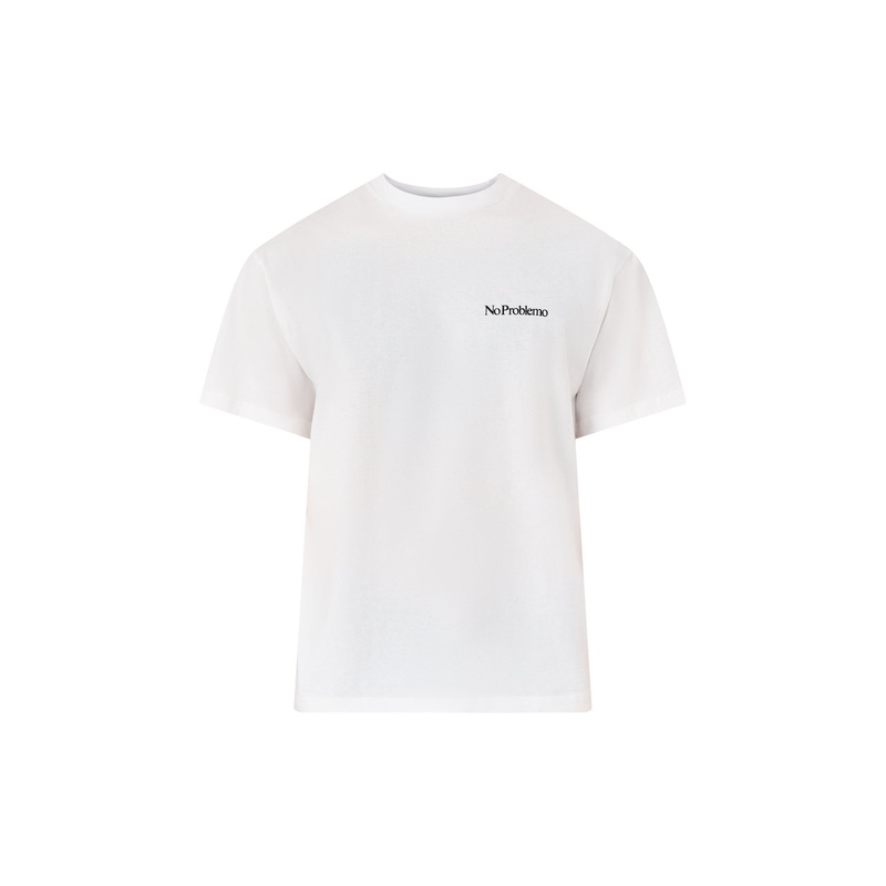 Mini Problemo Shott Sleeves Tee White