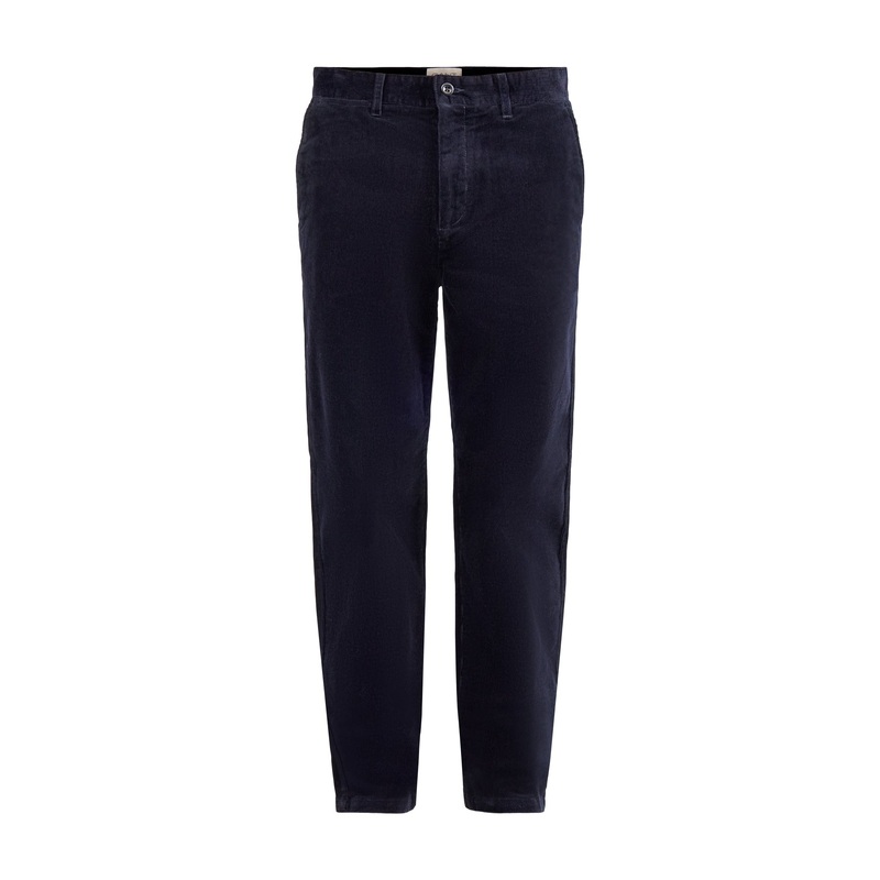 Regular Cord Cotton Chinos Blue
