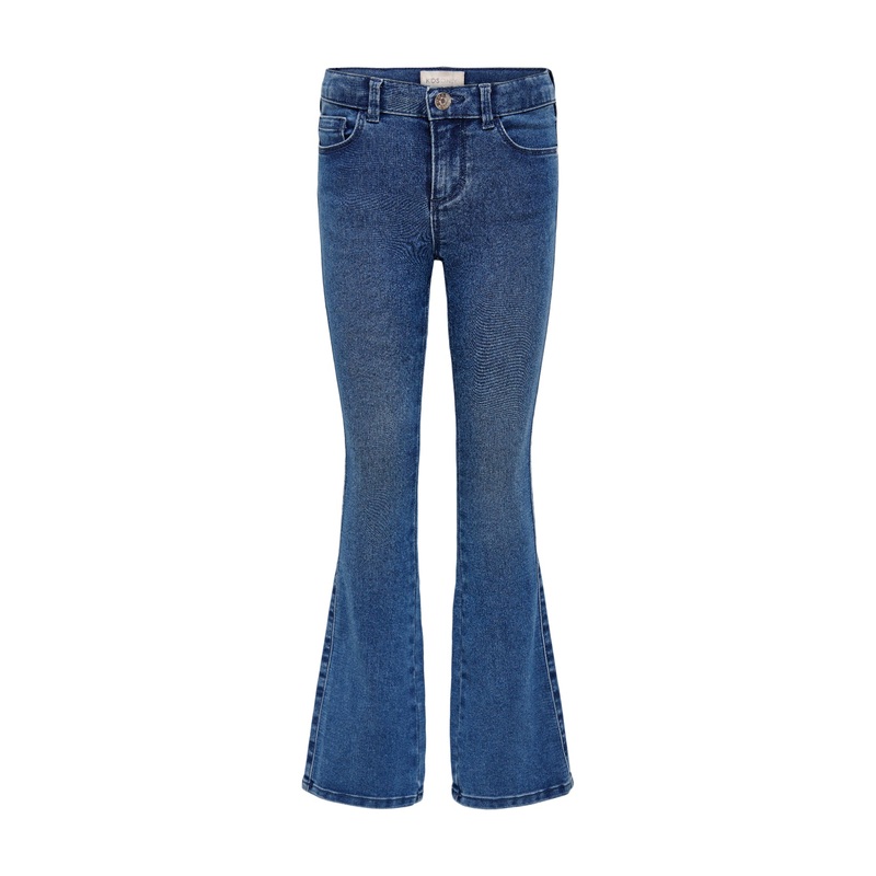 Royal Life Reg Flared Medium Blue Denim