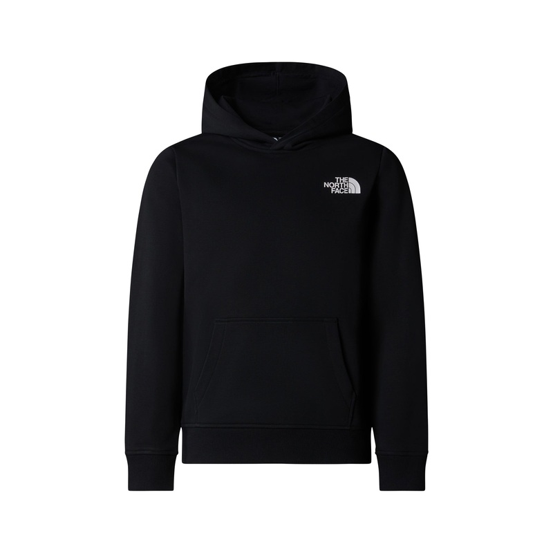 Teen Regular Fit Hoodie Cotton Black