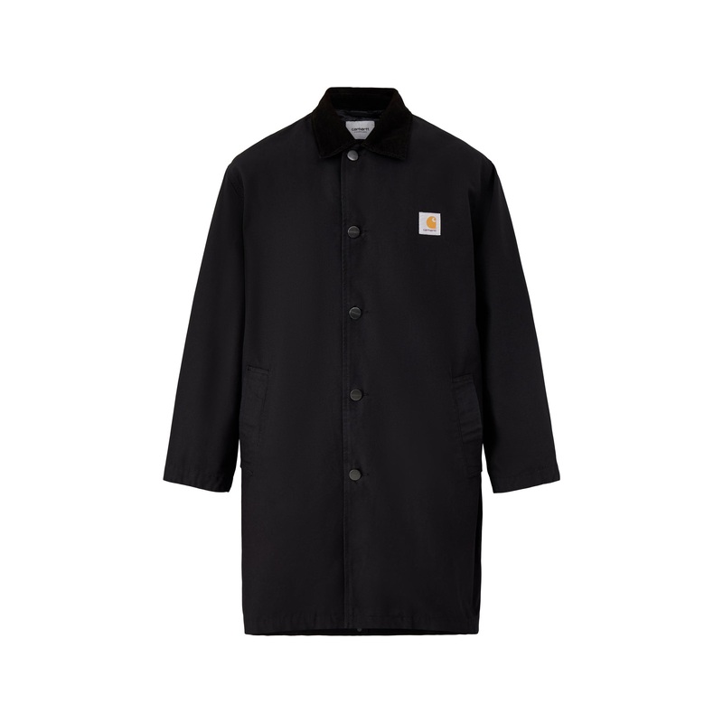 Webster Cotton Coat Black