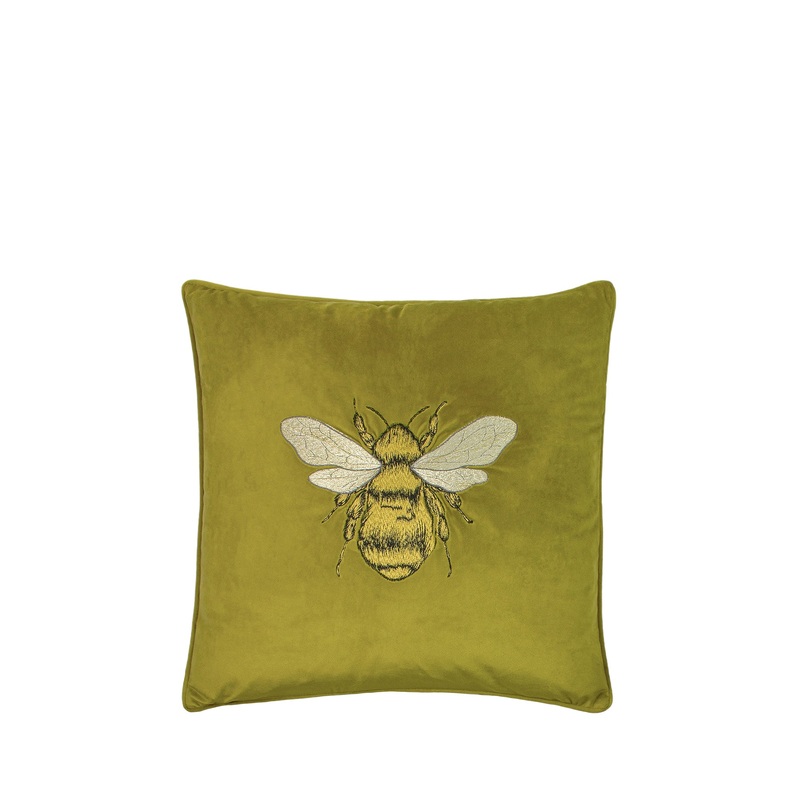 Hortus Feather Rich Cushion 50 x 50cm Olive
