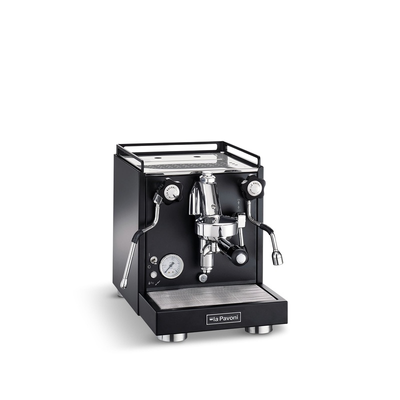 Lpsccb01Uk La Pavoni Semi-Professional Coffee Machine Cellini Classic Matte Black