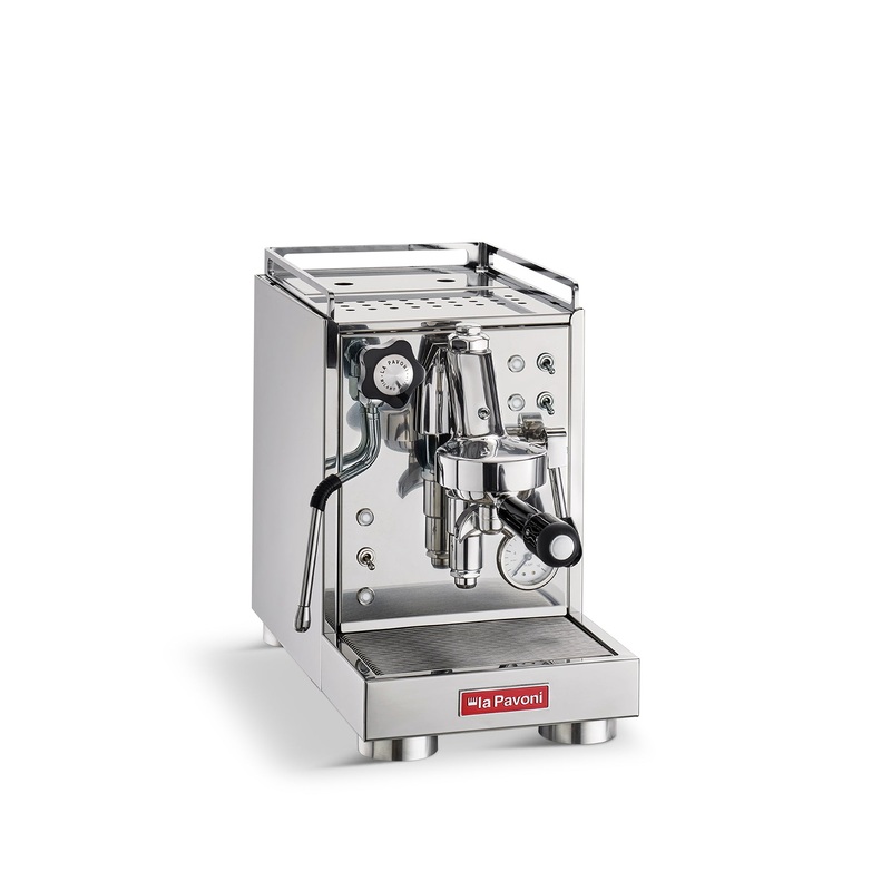 Lpsmcs01Uk La Pavoni Semi Professional Coffee Machine Cellini Mini Stainless Steel