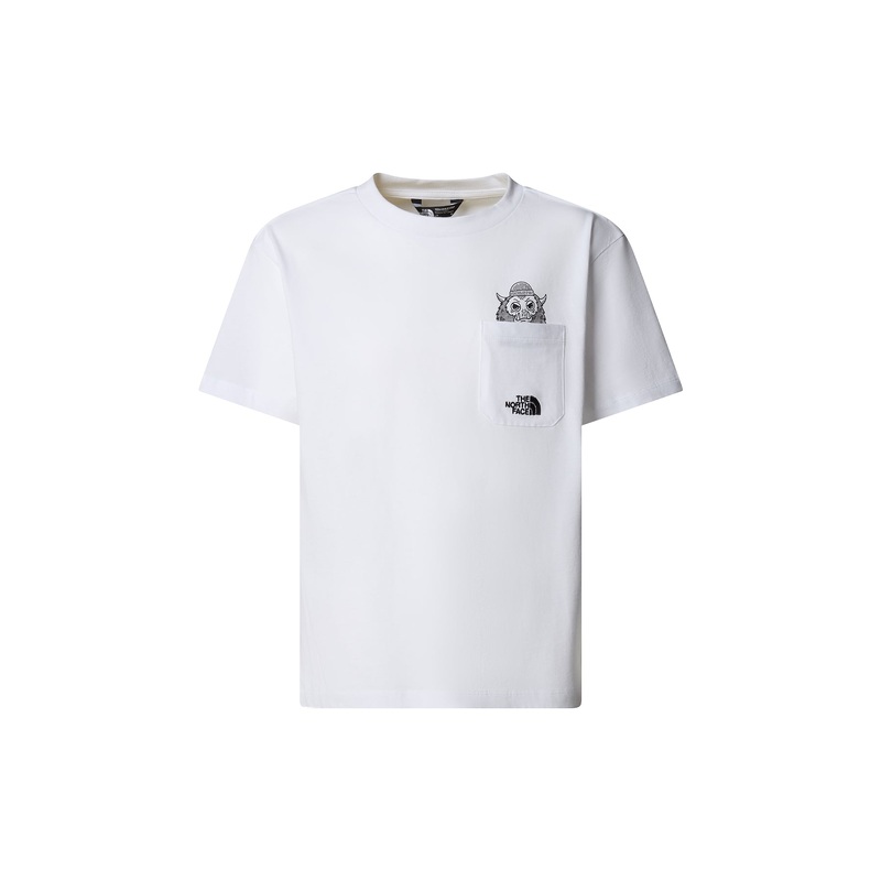 Oversized Pocket Short Sleeve Graphic T-Shirt Cotton
