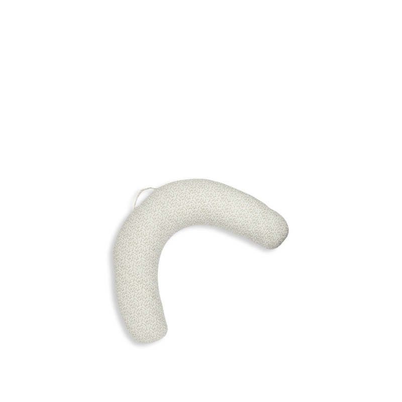 White Welcome To The World Pregnancy & Nursing Pillow Leaf