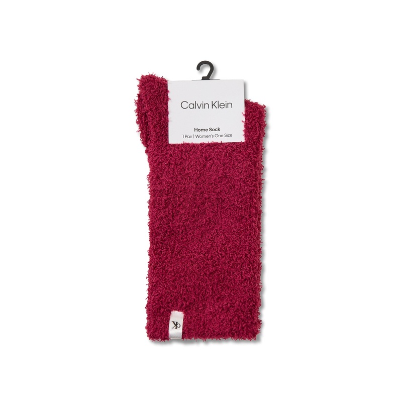 Women Cosy Socks 1 Pair Berry Red