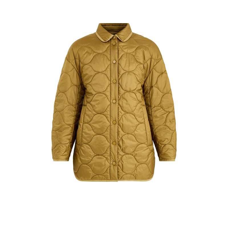 Zante Light Quilted Jacket Olive Green