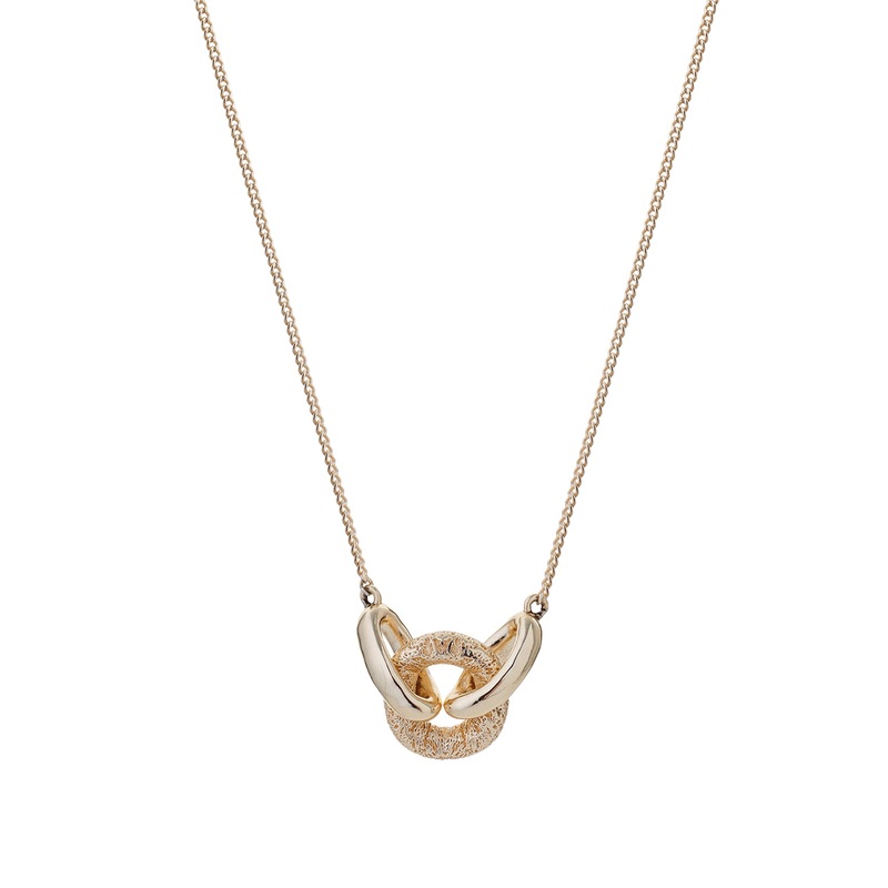 Bind Pendant Necklace Gold