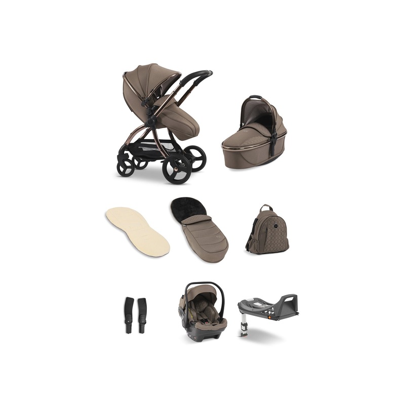 egg3 Stroller Luxury Bundle Mink