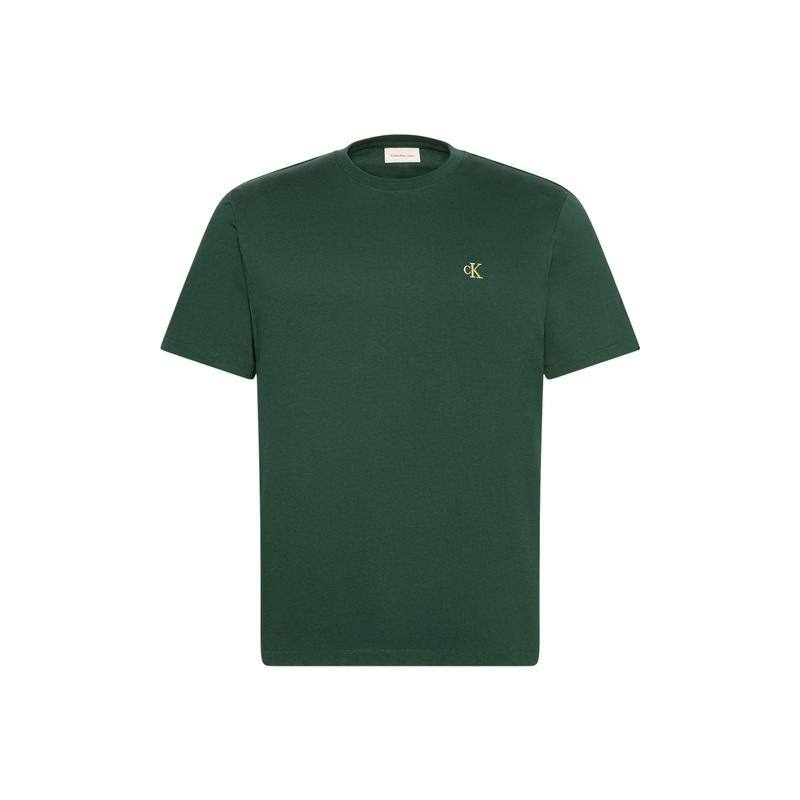 Embroidered Monogram Logo Relaxed T-Shirt