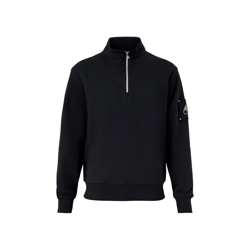 Hartsfield 1/4 Zip Black