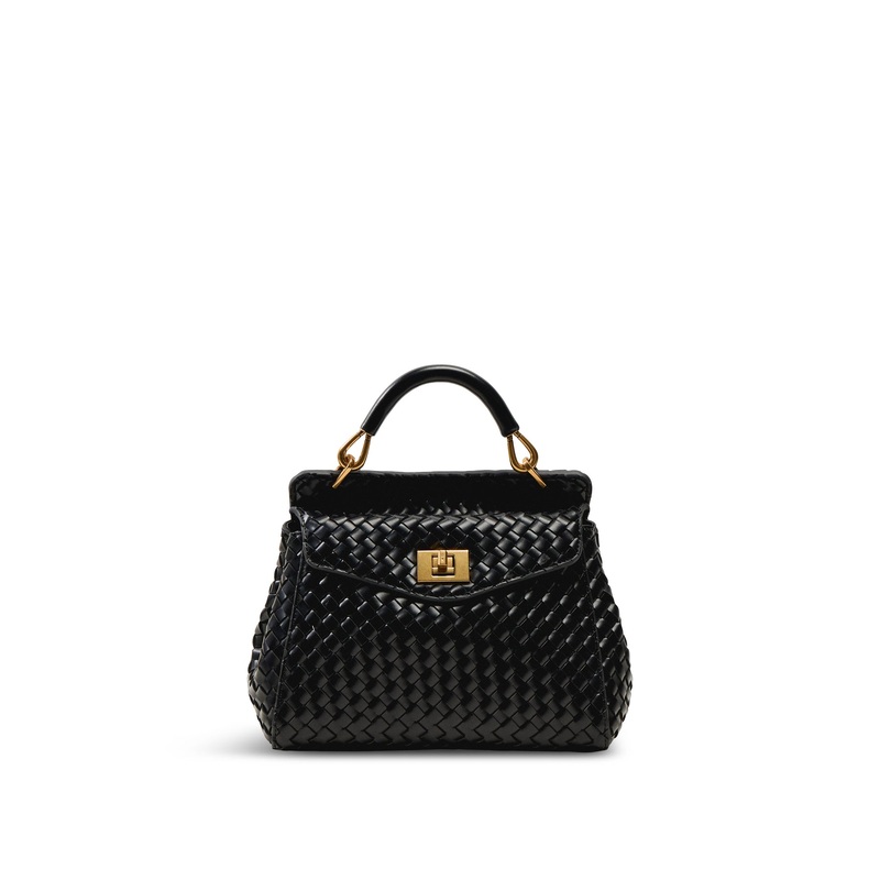 Lucia Classic Top Handle Woven bag