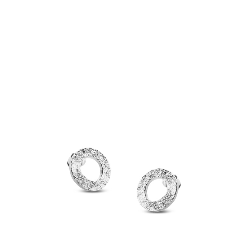 Mineral Earrings Silver