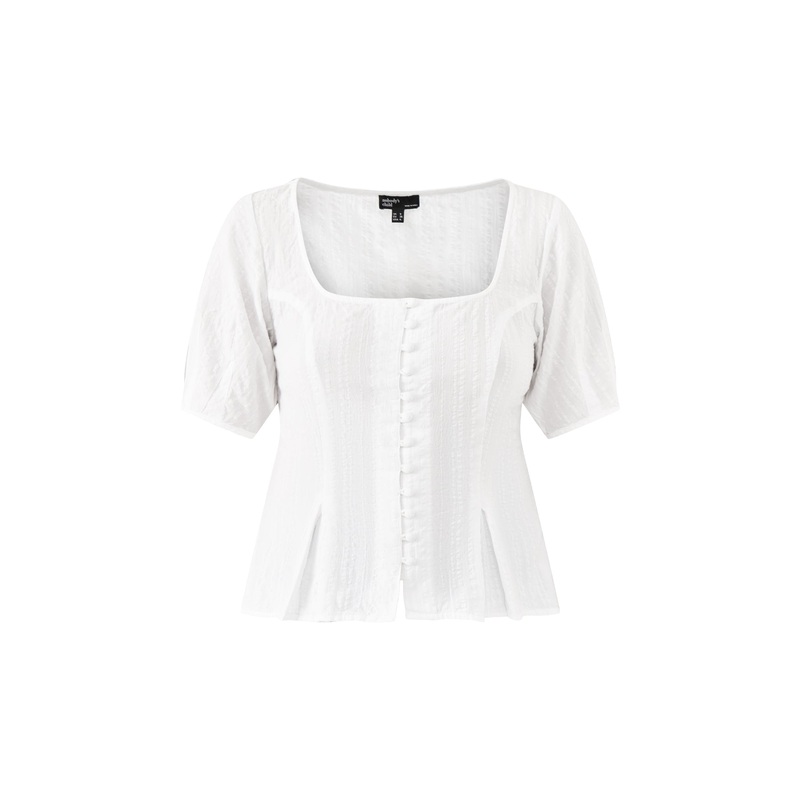 Minerva Top White Organic Cotton