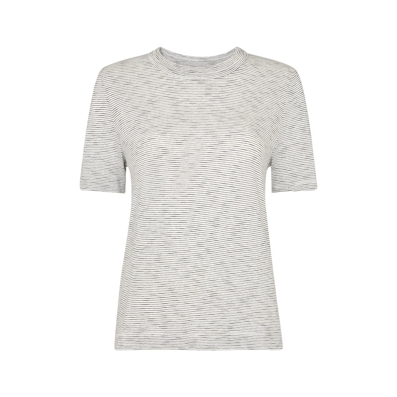 Multicolour Rosa Double Trim Stripe T-Shirt