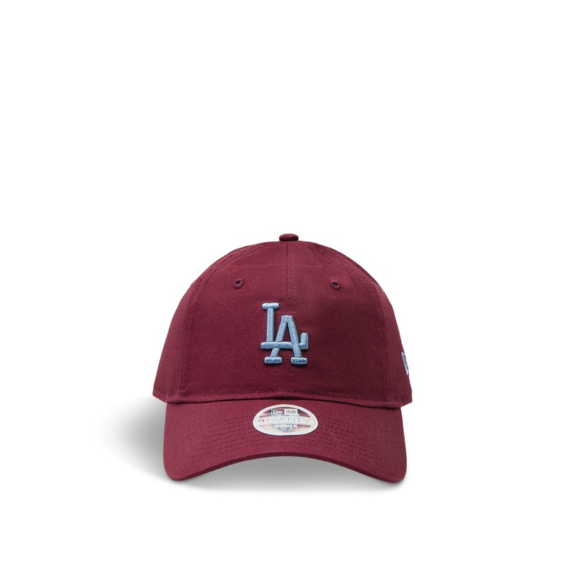 New Era Essentials Cap In Burgundy