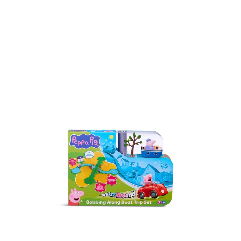 Peppa Pig Whizz Around Bobbing Along Boat Set